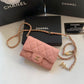 Chanel CF鏈條零錢卡包