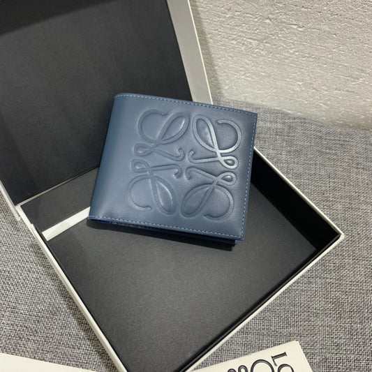 Loewe Brand Bifold Wallet 男款對折短夾
