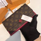 LV M64585 Flore 翻蓋長夾