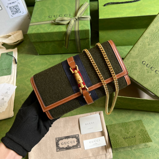 Gucci Jackie1961系列全新鏈條包