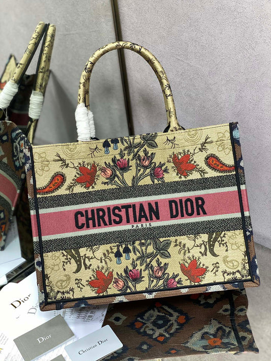 Dior Book Tote-小號36.5cm-辣椒樹