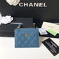 Chanel 拉鍊卡包-扁卡包