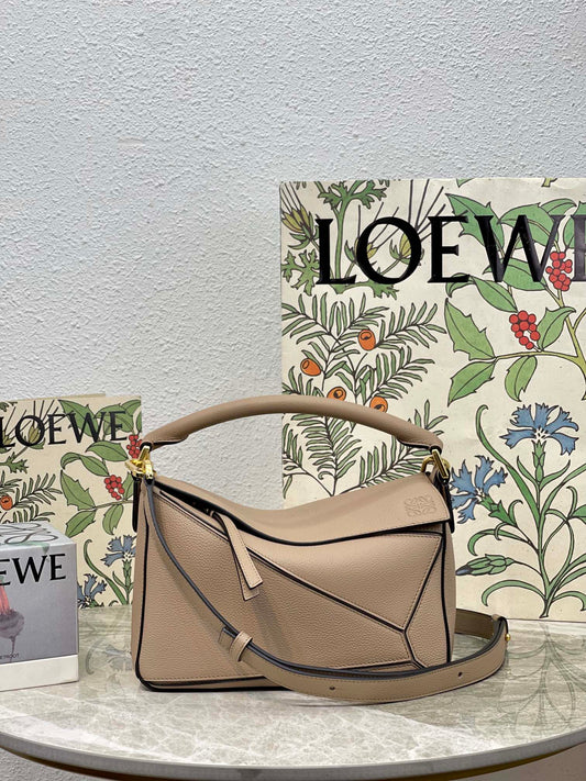 羅L威-Puzzle bag 小牛皮-米勒色