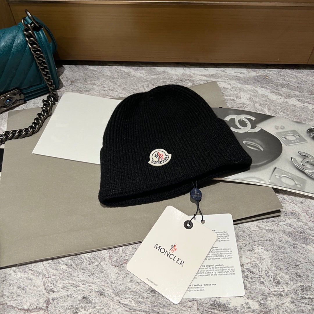 Moncler-多色針織毛帽