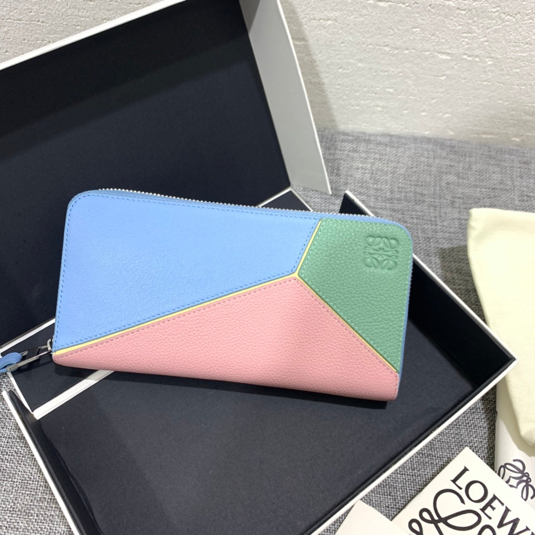Loewe Puzzle zip around wallet 拉鍊長夾