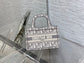 Dior Book Tote-Mini 23cm-灰色老花