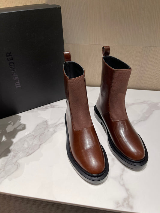 Jil sander-2022新款 切爾西短靴