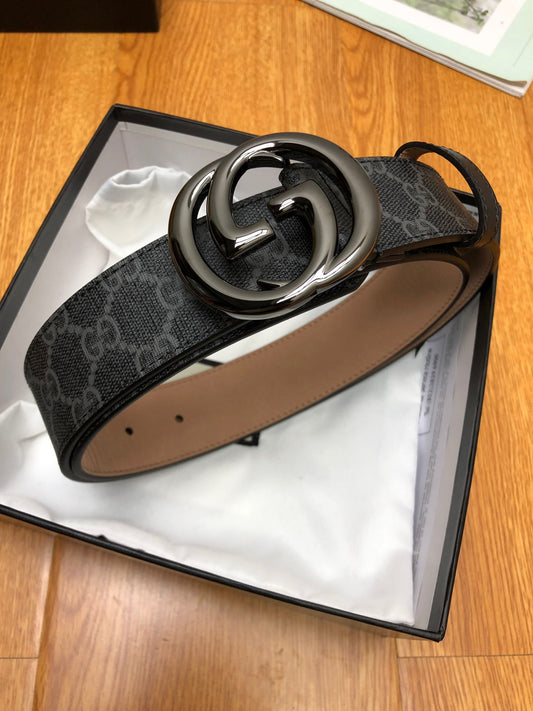 古G家-皮帶-3.8cm-男款