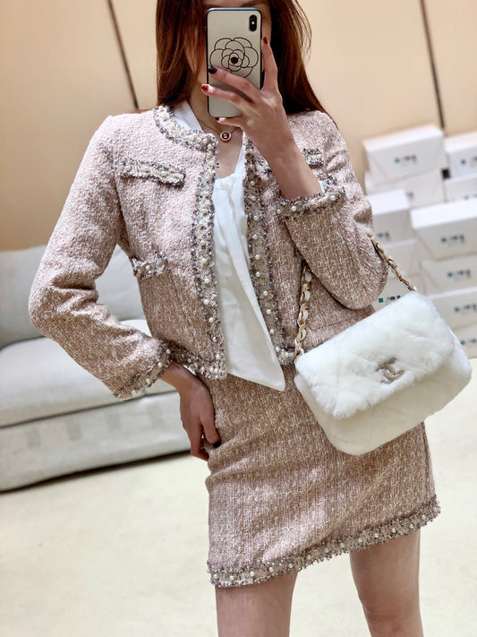Chanel 剪羊毛鑽鏈包