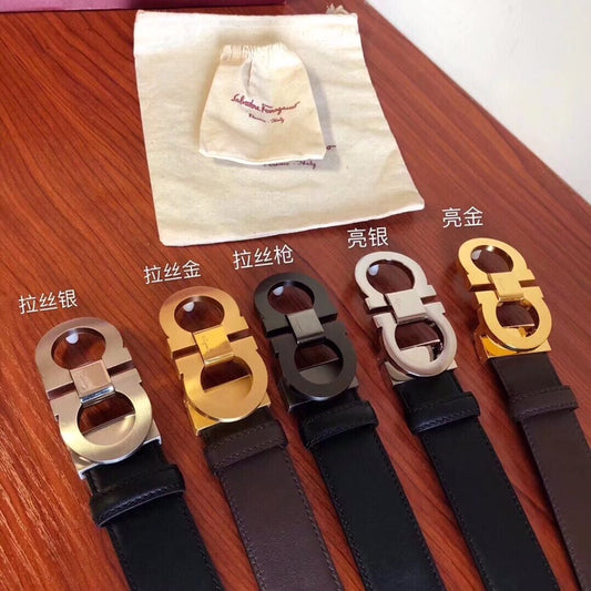 SF菲拉格-皮帶-3.4cm-男款