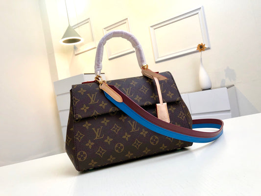 M42738 路L家-Monogram 秋冬新款 Cluny手袋 藍色