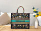 Dior Book Tote-大號41.5cm-黑花