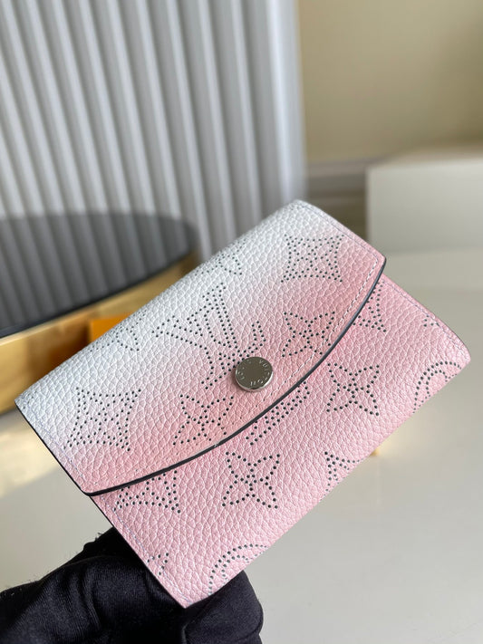 LV M64050漸變粉 ANAé 零錢包／卡包