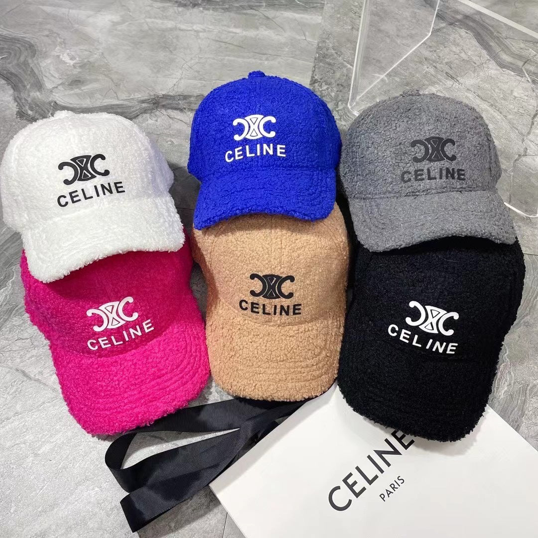 賽C家-多色羊羔毛棒球帽