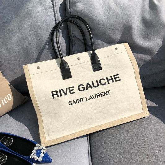 聖Y羅-Rive Gauche Tote Bag 左岸購物袋 黑色
