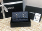 Chanel 復古CC荔枝牛皮-翻蓋中夾-復古五金