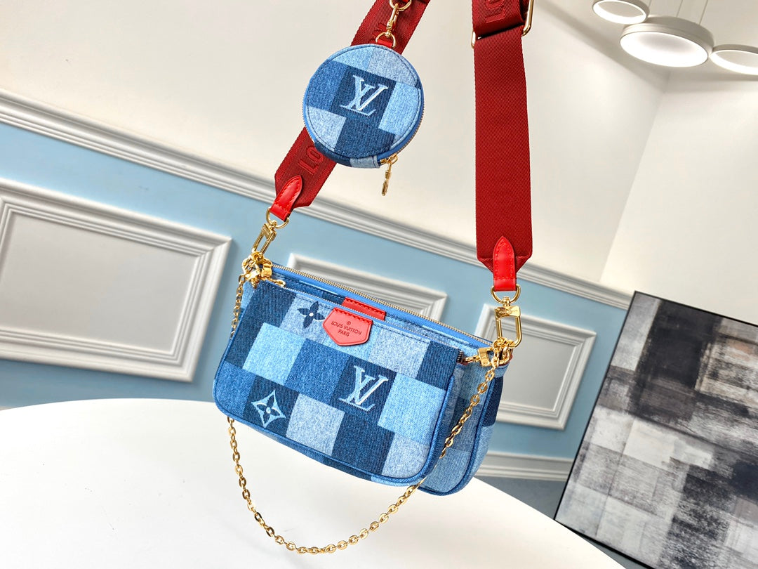 M44990 路L家-Multi Pochette Accessories 手袋 三合一包