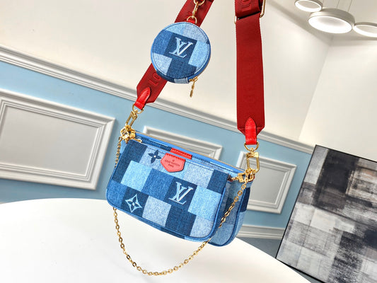 M44990 路L家-Multi Pochette Accessories 手袋 三合一包