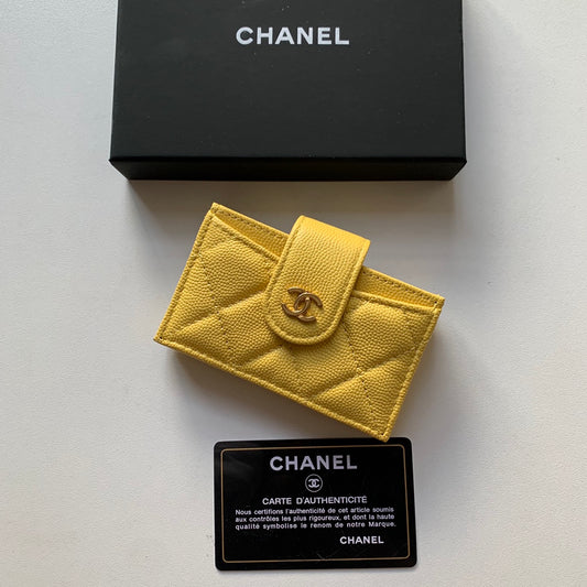 Chanel 多隔層風琴卡包