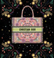 Dior Book Tote-小號36.5cm-多色花朵