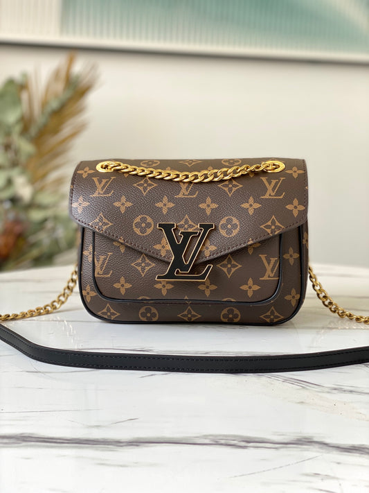 LV M45592 NeoMonceau手袋-老花紅色內裡