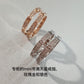 Cartier Love 細版滿天星戒指
