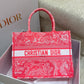 迪D家 Book Tote-中號36.5cm粉老虎