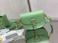 Dior Bobby-中號22cm-薄荷綠牛皮