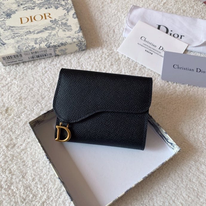 Dior Saddle 馬鞍三折短夾