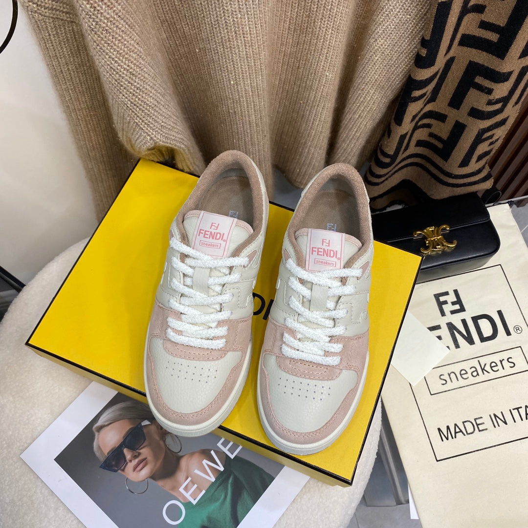 Fendi 鞋-FENDI MATCH 系列鞋（粉）