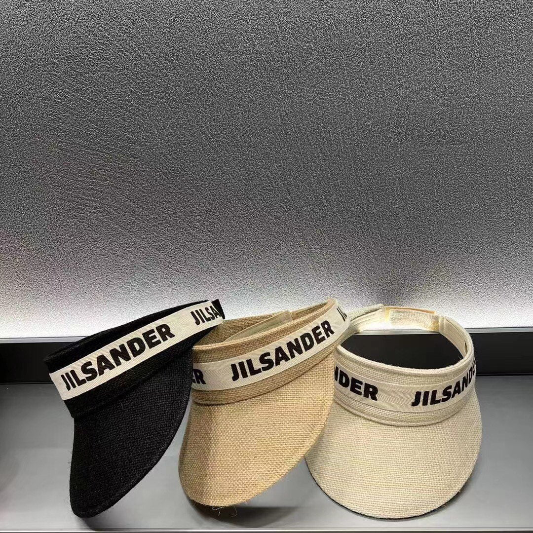 JIL SANDER 空頂遮陽帽