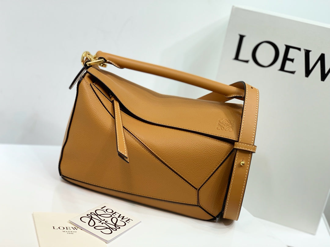 羅L威- Puzzle bag 小牛皮