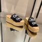 克羅C- Woody Wedge Mule 厚底拖鞋（尺碼35-39，40、41訂製）