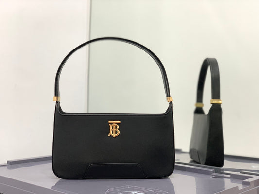 巴B家-新款 Tb shoulder bag 腋下斜挎包 黑色