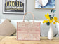 Dior Book Tote-小號36.5cm-粉色老虎