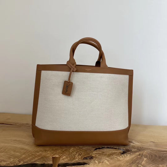 聖Y羅-SHOPPING Tote Bag 購物袋 棕色