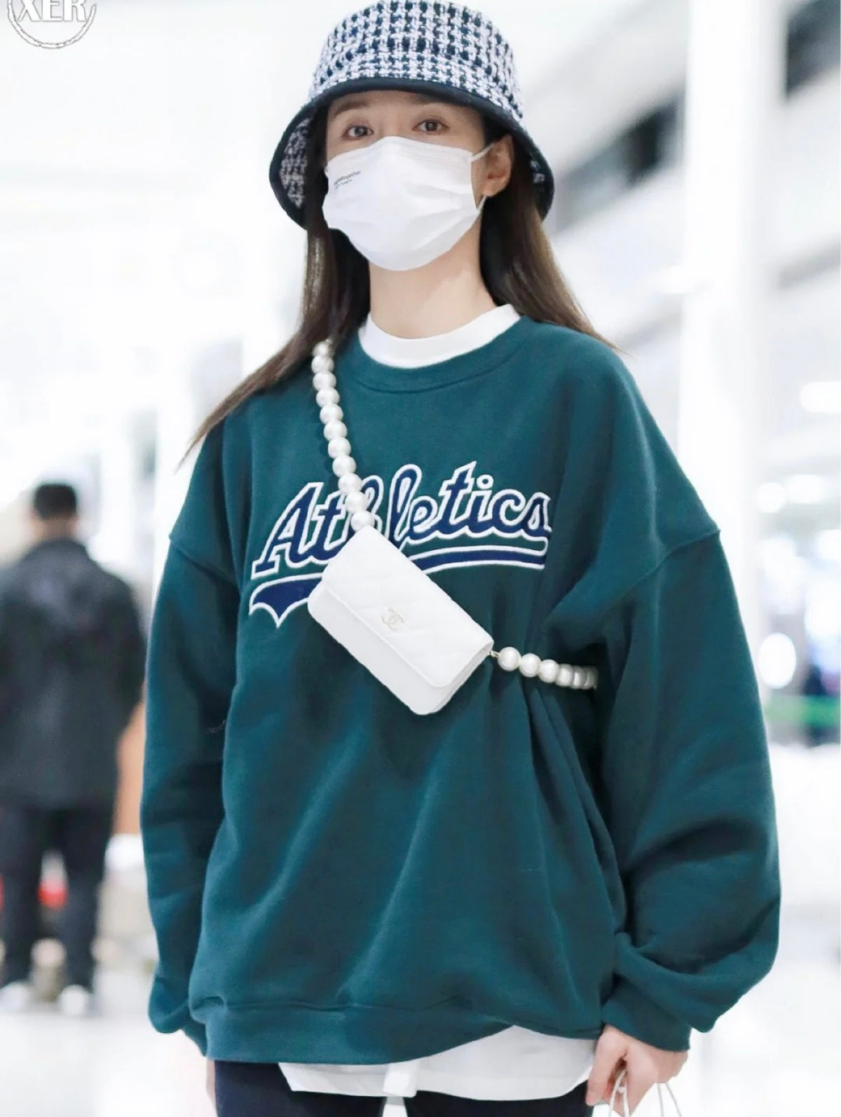 Chanel 珍珠鏈條小包