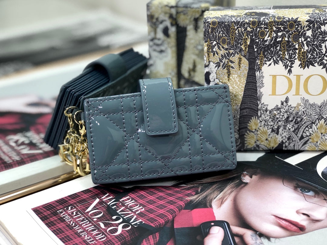 Dior 風琴卡包-10.5cm