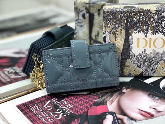 Dior 風琴卡包-10.5cm