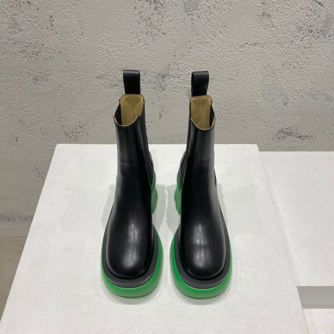 B編織-22ss 厚底中筒靴（35-39，40-41可訂製）