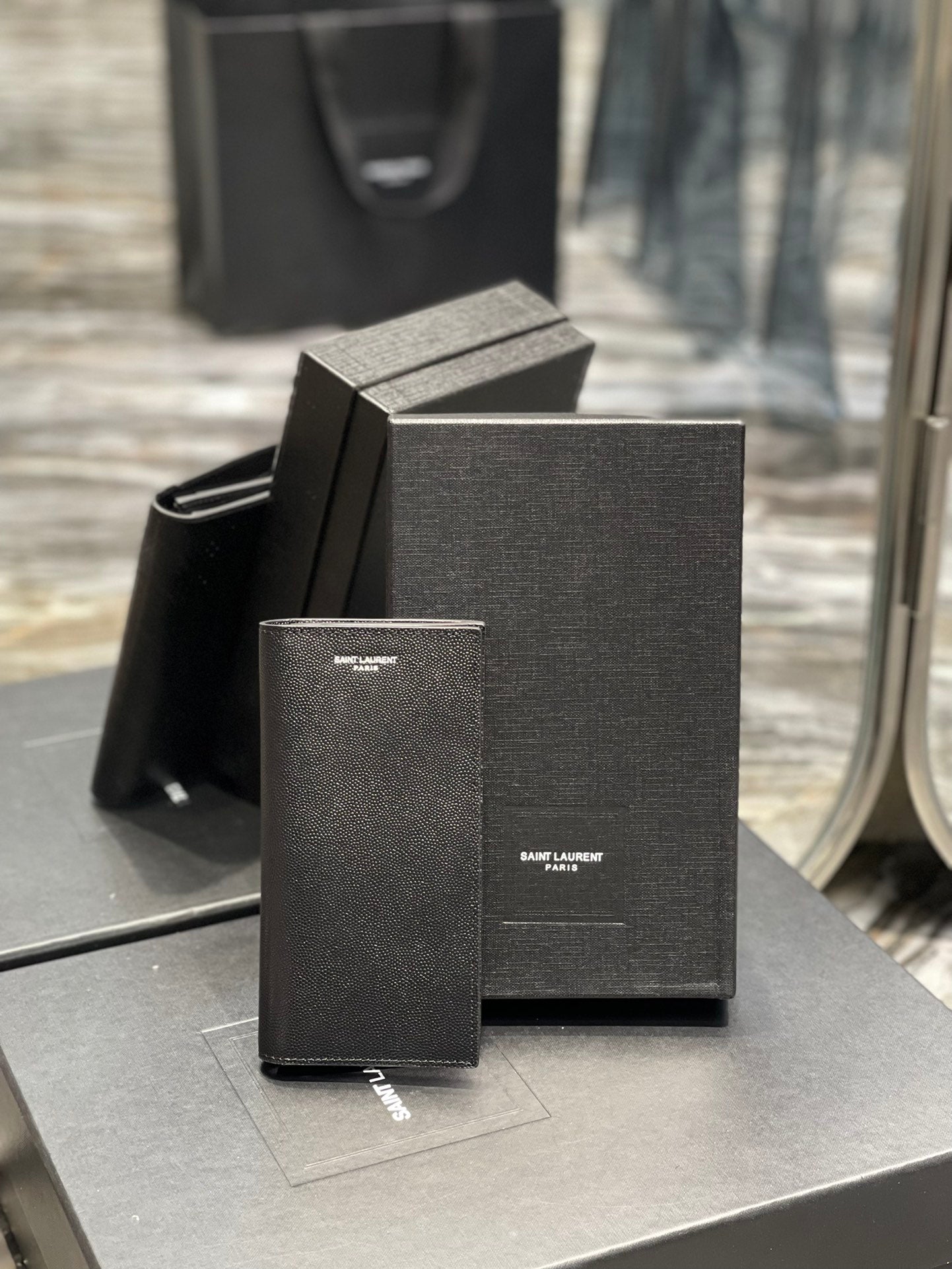 YSL 男士長夾