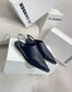 Jil sander-2022春夏 走秀新款 牛皮尖頭平底拖鞋