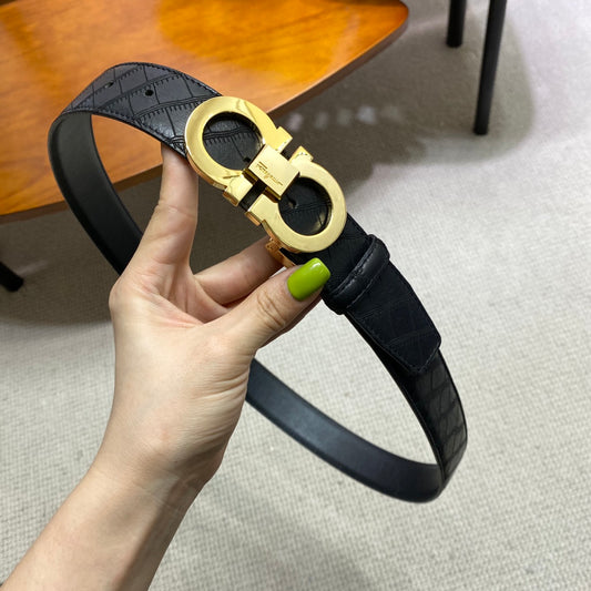SF菲拉格-皮帶-3.5cm-男款