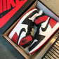 N1K-AJ1Mid 高筒板鞋 休閒鞋 黑紅色