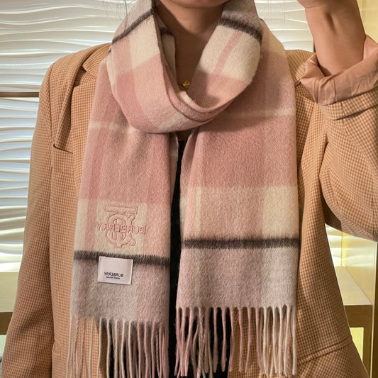 巴B家-水波紋TB圍巾 30*180cm