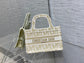 Dior Book Tote-Mini 23cm-金字老花 聖誕限定