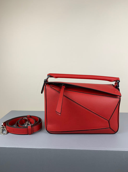 羅L威-Puzzle bag 小牛皮 小號