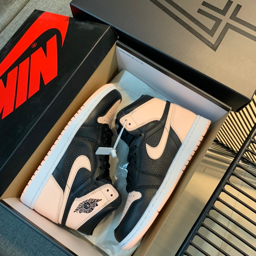 N1K-Air Jordan AJ1 高筒板鞋 休閒鞋 黑色