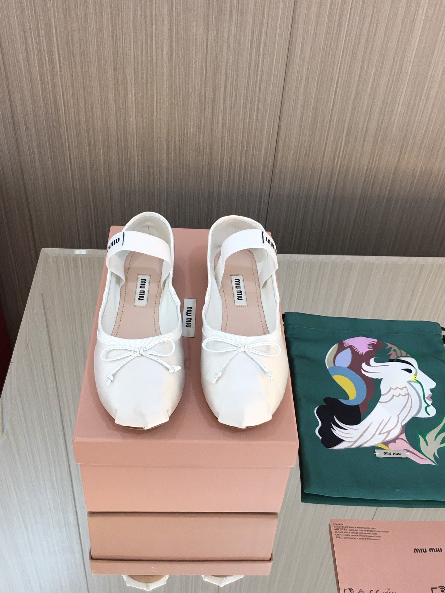 穆M家-2023春夏新款 法式仙女芭蕾舞單鞋 白色