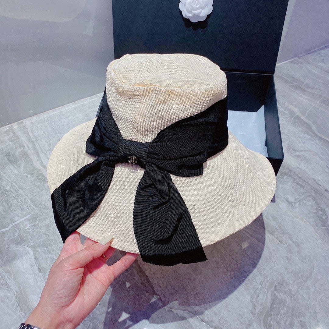 小香家-大蝴蝶結遮陽帽